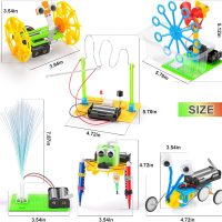 STEM Robotics Kit - 6 Set STEM Toys for Age 8-13 8-10, Kids Crafts for Girls Boys Toys Gifts 6 7 8 9 10 Year Old Birthday Gifts, Engineering Science Robot Building Kits for Kids Age 8-12 6-8 - Image 4