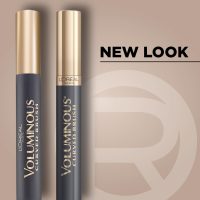 L'Oreal Paris Makeup Voluminous Original Curved Brush Mascara, Black, 0.28 Fl Oz - Image 2