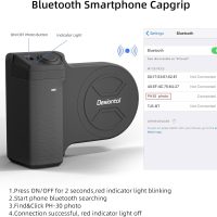 Magnetic Camera Grip for iPhone Magsafe Phone Video Shooting Handle Bluetooth Bracket Shift Cam Progrip Smartphone Photography with Tripod for iPhone 16 15 14 13 12 11 Pro Max Vlog Video - Image 4
