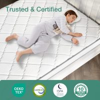 Novilla Twin Mattress, 8 inch Twin Bed Mattress in a Box, Hybrid Mattresses for Back Pain Relief & Support, Mattresses with Comfortable & Durable Support, Certipur-Us Certified - Image 7