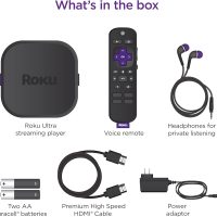 Roku Ultra | Streaming Device HD/4K/HDR/Dolby Vision with Dolby Atmos, Bluetooth Streaming, and Roku Voice Remote with Headphone Jack and Personal Shortcuts, includes Premium HDMI® Cable - Image 6