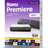 Roku 3920RW-SW 4K/HDR Streaming Media Player with Premium High Speed HDMI Cable and Simple Remote - Image 2