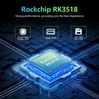 Android 14.0 TV Box 2GB RAM+32GB ROM, 2025 TV Box Support 4K/6K/8K WiFi 5 RK3518 Chipset with HDR10 Bluetooth4.0 USB 2.0/3.0 100M Ethernet Android Box with Voice Remote Control - Image 4