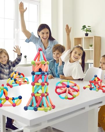 Magnetic Building Blocks for Kids