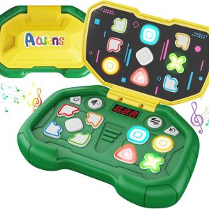 Handheld Dance Game,4 Mode,999 Level,Sensory Toys,Fast Puzzle Game,ADHD,Pop Fidget Toys for Kids Age 6-12,Birthday Gifts for Girls and Boys (Green)