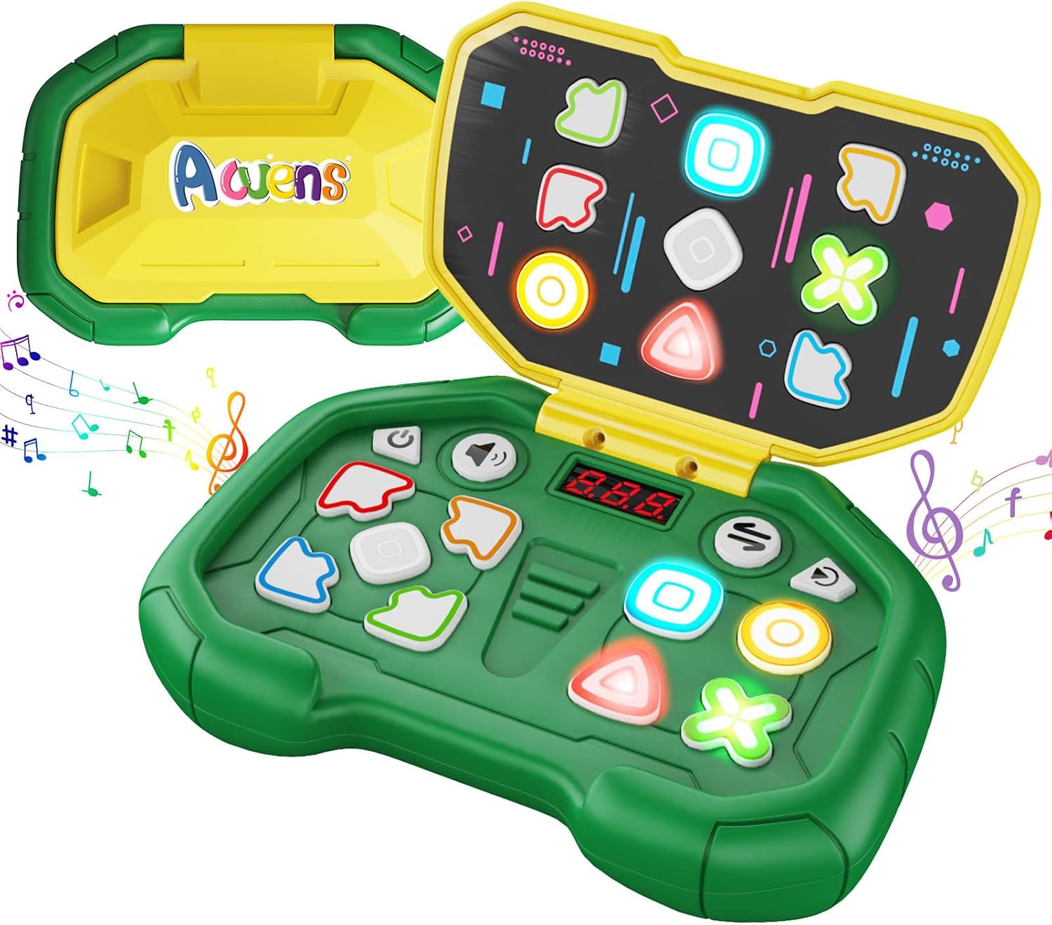 Handheld Dance Game,4 Mode,999 Level,Sensory Toys,Fast Puzzle Game,ADHD,Pop Fidget Toys for Kids Age 6-12,Birthday Gifts for Girls and Boys (Green)