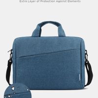 Lenovo Laptop Carrying Case T210, 15.6-Inch Laptop and Tablet, Sleek Design, Durable and Water-Repellent Fabric, Business Casual or School, GX40Q17230 Casual Toploader - Blue - Image 3