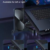 KeiBn Laptop Cooling Pad, Gaming Laptop Cooler 2 Fans for 10-15.6 Inch Laptops, 5 Height Stands, 2 USB Ports (S039) - Image 5