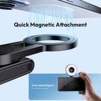 ULANZI JJ03 Magnetic Tripod for Phone with Remote Control, 3-in-1 Selfie Stick Handle Grip 360° Rotation Extendable Stand for iPhone Android Phones, for iPhone 17 16 15 14 13 12 Series - Image 4