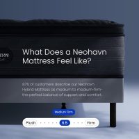 Twin Mattress, 12 Inch Cooling Gel Memory Foam - Medium Firm Hybrid Mattress in a Box, Fiberglass-Free, Soft Knit Cooling Cover, Motion Isolation, CertiPUR-US Certified - Image 4