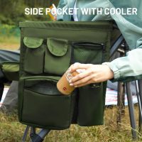 TIMBER RIDGE Oversized Folding Camping Chair High Back Heavy Duty for Adults Support up to 500lbs with Cup Holder, Side Pocket Cooler Bag - Image 8