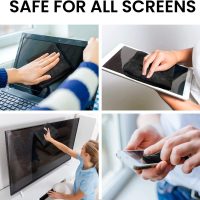 EVEO® Screen Cleaner Spray Kit (Streak-Free) TV Screen Cleaner for Smart TV, LCD, LED, OLED | Computer Screen Cleaner Spray and Wipe Microfiber Cloth - TV, Monitor, Laptop, iPad, Car - 6.7oz 1 Pack - Image 3