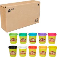 Play Doh Modeling Compound 10-Pack Case of Assorted Colors, Non-Toxic 2 oz. Cans, Back to School Gifts, Prizes, & Party Favors, Preschool Toys for Kids, Ages 2+ (Amazon Exclusive) - Image 9