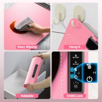Food Warming Mat for Buffet,Electric Warming Tray with 4 Temperatures Setings and 1/3/5h Timer,Full Surface Heating Food Warmers for Parties Buffets Holidays Daily Use to Keep Food Warm（Pink） - Image 6