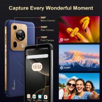 FOSSIBOT F112 Pro 5G Rugged Smartphone Unlocked, 256GB+24GB RAM (Expandable to 1TB), Android 14, 7150mAh Battery, 6.88" FHD+ Display, 50MP+16MP Camera, IP68/IP69K Military Grade, NFC, Dual SIM - Image 4