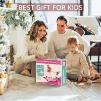 SUNLIN Dance Mat - Dance Mixer Rhythm Step Play Mat - Dance Game Toy Gift for Kids Girls Boys - Dance Pad with LED Lights, Adjustable Volume, Built-in Music, 3 Challenge Levels (3-12 Years Old) - Image 6