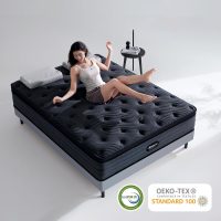 Twin Mattress, 12 Inch Cooling Gel Memory Foam - Medium Firm Hybrid Mattress in a Box, Fiberglass-Free, Soft Knit Cooling Cover, Motion Isolation, CertiPUR-US Certified - Image 2