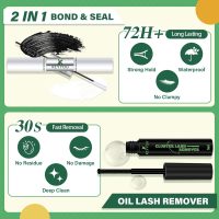 DIY Lash Extension Kit KEYYOU 144pcs Lash Clusters Eyelash Extension Kit with Mascara Brush Bond and Seal Lash Glue Remover Lash Applicators Lash Brush for DIY Lash Extensions (Y02 Kit) - Image 5