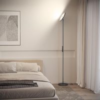 SUNMORY Floor Lamps for Living Room, 32W/3000LM Super Bright LED Floor Lamp with Remote Control, 69" Tall Standing Lamp with Stepless Dimmable, Modern Torchiere Corner Lamp for Bedroom, Office - Image 6