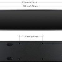 8.8 Inch Computer Secondary Screen CPU Temperature Monitor with Casing FHD IPS 1920x480 LCD Display for Computer Case Temperature Windows Aida64 CPU GPU Monitor - Image 9