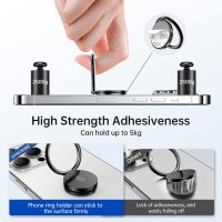 Syncwire Cell Phone Ring Holder Stand, 360 Degree Rotation Finger Ring Kickstand Polished Metal Phone Grip for Magnetic Car Mount - Image 4