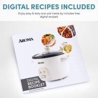 Aroma Housewares 4-Cups (Cooked) / 1Qt. Rice & Grain Cooker (ARC-302NGP), Pink - Image 8