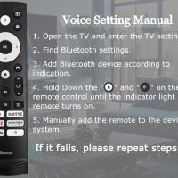 OEM Replacement Remote Control for All Hisense UHD 4K ULED Smart Google TVs with Voice Control (Audio/Subtitle/Netflix/Prime Video/YouTube/Menu) - Image 6