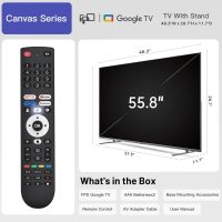 FPD 55-inch Smart TV Google TV 4K UHD with Google Play and Google Cast Built-in, HDR 10, Dolby Vision Dolby Atmos, MEMC, Voice Remote, Stream Live TV(Canvas-Series, CG55-C1, 2024 Model) - Image 9