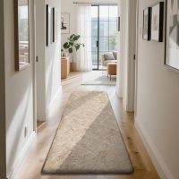 Soft Runner Rugs for Bedroom, Beige 2x6 Area Rugs Fluffy Rug Shaggy Area Rug Carpet, Bedside Rug for Living Room Bedroom Kids Room Home Decor - Image 4