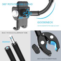 Stroller Buggy Phone Holder, Flexible Phone Mount for Bicycle Pram Scooter Exercise Bike Treadmill, Tube Pole Handlebar Clamp Compatible with iPhone 16 Pro Max, 15 14 13 Mini, All Smartphone - Image 6