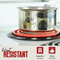 Heavy-Duty Aluminum Electric Stove Burner Covers (50 Pack) - Disposable Round Foil Liners (6 & 8 Inch), Non-Stick Drip Pan Protectors, Stove Top Covers, Great Kitchen Accessory for Easy Cleanup - Image 5