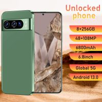 PIEXL 8 pro Unlocked Cellphone Smartphone Android 13 Unlocked Phone with 8GB+256GB/108MP+48MP Camera/6.8-inch Display/6800mAh/Dual SIM/FACE ID/Fingerprint/5G Mobile Phone (Green) - Image 5