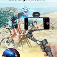 XE AI Version,Gimbal Stabilizer for Smartphone,NO APP AI Tracking, Gesture Control,360°Inception Gimbal with TikTok YouTube,3-Axis Foldable Handheld Tripod for iPhone& Android,Black - Image 2