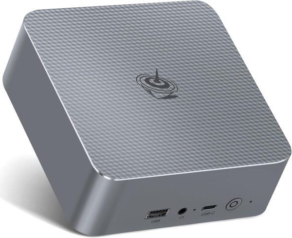 Beelink EQI12 Mini PC - Intel 12th Gen Core i5 1235U (10C/12T) up to 4.4GHz,Mini Computer 32GB DDR4 RAM 500GB SSD,4K Dual Display,Dual LAN,USB3.0,WiFi6,BT5.2 - Mini Desktop Computer Support Win 11 Pro