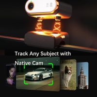 hohem iSteady M7 Gimbal Stabilizer for iPhone, 3-Axis Smartphone Gimbal with Magnetic AI Tracker Fill Light, Detachable Touchscreen Remote Controller, Built-in Extension Rod, 500g Payload - Image 4