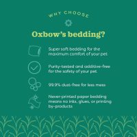 Oxbow Animal Health Pure Comfort Bedding, Rabbit, Hamster, & Guinea Pig Bedding, Bunny Supplies for Litter Box, Pet Safe, Low Dust, White Paper, 72 Liter Bag - Image 5