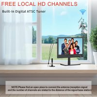 Feihe 14 Inch TV with DVD Player Built-in, HD Flat Screen Small TV DVD Player Combo with ATSC Tuner/HDMI/USB/AV/VGA Input, Suitable for Kitchen Bedroom RV Camper - Image 5
