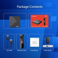 RUPA Android TV Box 13.0, 2025 Android Box 4GB RAM 64GB ROM Support Dual-WiFi 2.4G/5.8G WIFI6 10/100M Ethernet 3D 8K HDR10+ BT5.0 with Voice Remote Control - Image 8