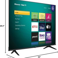 Hisense 50-Inch Class R6 Series 4K UHD Smart Roku TV with Alexa Compatibility, Dolby Vision HDR, DTS Studio Sound, Game Mode (50R6G),Black - Image 12