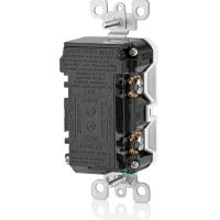 Leviton Smart GFCI, 15 Amp, Self Test, Tamper-Resistant with LED Indicator Light, Send Notifications Directly to Your Smartphone, D2GF1-KW, White - Image 3