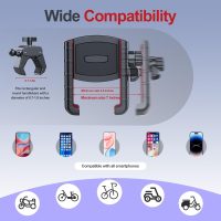 Golf Cart Phone Holder Universal, 360° Rotation Big Phones Friendly Golf Cart Phone Mount for Smart Phones, Golf Cart Accessories Compatible with EZGO Club Car Yamaha - Image 2