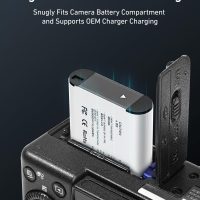 TELESIN 2 Pack NP-BX1 Battery and 3-Channel Battery Charger for Sony NP-BX1/M8, ZV-1, ZV-1 II, Cyber-Shot DSC-HX80, HX90V, HX95, HX99, RX1, RX1R II, RX100 (II/III/IV/V/VA/VI/VII), FDR-X3000, HDR-AS50 - Image 7