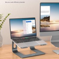 Nulaxy C3 Fully Aluminum Detachable Laptop Stand, Ergonomic Computer Riser for Desk, Ventilated Cooling & Anti-Slip Design Notebook Stand Compatible with All 10-16" MacBook/Dell XPS/HP/Lenovo, (Gray) - Image 8