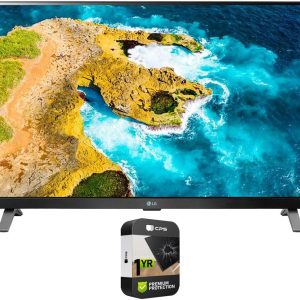 LG 27LQ625S-PU 27 inch Class LED Full HD Smart TV with webOS Bundle with 1 YR CPS Enhanced Protection Pack
