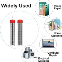 Solder Wire 63/37,High Purity Tin Rosin Core Solder for Electronic Electrical Soldering Components Repair,Low Residue,3Pcs (0.6mm) - Image 4