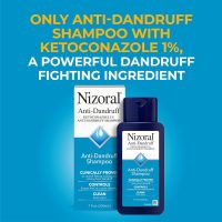 Nizoral Anti-Dandruff Shampoo with 1% Ketoconazole, Fresh Scent, 7 Fl Oz - Image 2