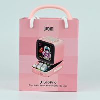 Divoom Ditoo Retro Pixel Art Game Bluetooth Speaker with 16X16 LED App Controlled Front Screen (Pink) - Image 6