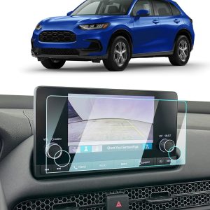 For 2025 2026 Honda HR-V Screen Protector - 2023-2025 2026 HR-V Accessories (LX/Sport) 9H Tempered Glass 7Inch Navigation Display Touchscreen Anti-Scratch Reduce Fingerprints High Sensitivity HD Clear