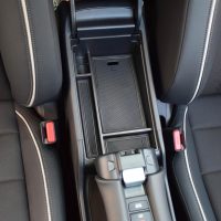 TACORBO Center Console Organizer Compatible with Honda HRV 2023 2024 2025 Accessories, Armrest Secondary Storage Box, HR-V EX/EX-L/LX/SE/Sport/Touring Interior ABS Insert Tray Black Trim - Image 8