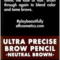 e.l.f. Ultra Precise Brow Pencil, Creamy, Micro-Slim, Precise, Defines, Creates Full, Natural-Looking Brows, Tames and Combs Brow Hair, Neutral Brown, 0.0017 Oz - Image 5